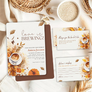 Boho Floral Coffee Love is het brouwen van Vrijgez Ronde Sticker