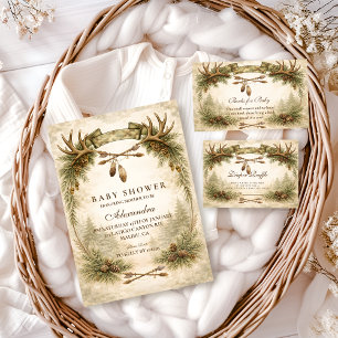 Little Hunter Gewei Woodland Baby Shower Servet