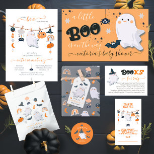 Little Boo Halloween Baby shower Spandoek