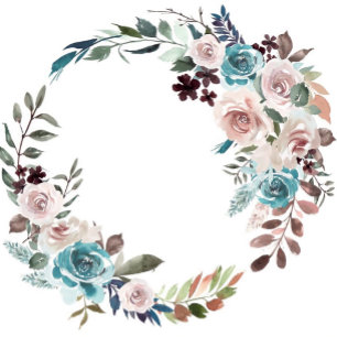 Boho Pink Blauwgroen Peony Wedding Shower-uitnodig