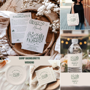 Camping Bachelorette Weekend Route Servet