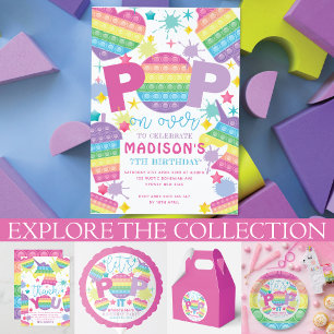 Pop Birthday - persoonlijk Bedankkaart