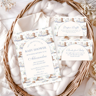 Onderwater Zeedieren Baby Shower Kaart
