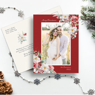 Kerstmisfoto allen in één Kaart