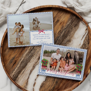 Chinoiserie Topiary Kerstfeest Kaart