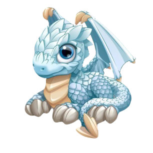 Dragon Aquamarine Astroid Boy Baby shower Kaart