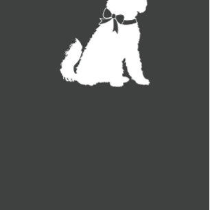 Goldendoodle Dog Baby shower Blue Boy Kaart