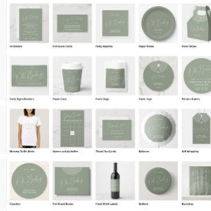 Naam Suggestie Baby shower Uitnodiging Eenvoudig Informatiekaartje