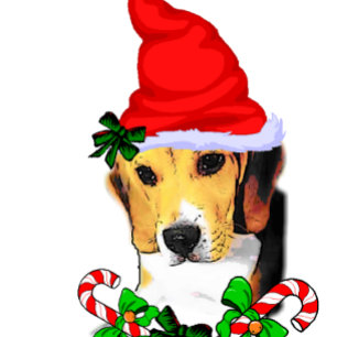 Kerstmis met stommeling feestdagen kaart