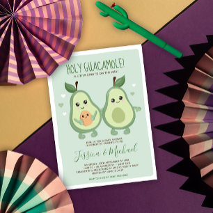 Kawaii Avocado Books for Baby Informatiekaartje