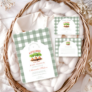 Little Sprout Baby shower Kaart