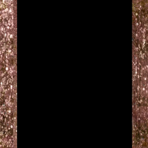 Elegant Roos Gold Glitter Wedding Uitnodiging