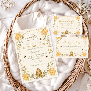 Bijzonder Honing Bij Baby Shower Servet