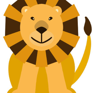 Lion Wild One First Birthday, Oerwoud Safari Foto Kaart