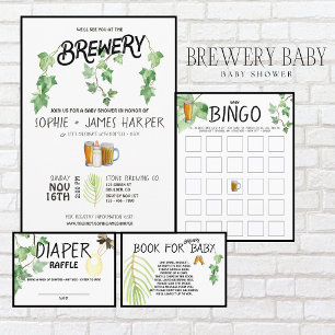 Brouwerij - Baby - Kleur - Luierspoel nodigt Tusse Plaatskaartje