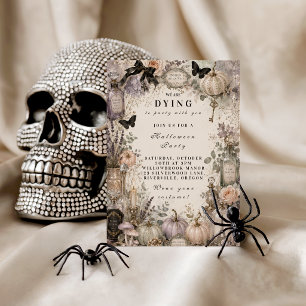 Elegant Pastel Halloween-feest Papieren Bordje