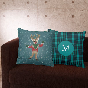 Rudolph the Red Nosed Reindeer kerstfoto Feestdagenkaart