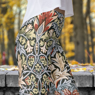 Klassieke William Morris Snakeshead Print Leggings