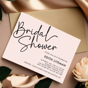 Modern Script Handgeschreven Vrijgezellenfeest Tote Bag