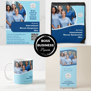 Nurse Technician Caregiver Medical Conference Visitekaartje