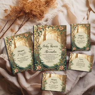 Enchanted Forest Baby shower Servet