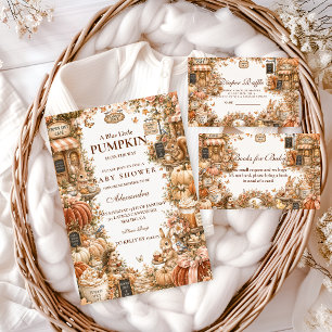 Gezellige Pumpkin Spice Baby Shower Servet