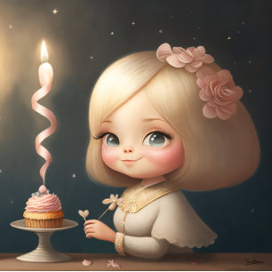 Happy Birthday Girl 01 Spandoek