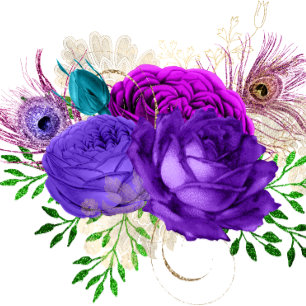 Luxury Fiesta Peacock Gold Wedding Shower nodigt u