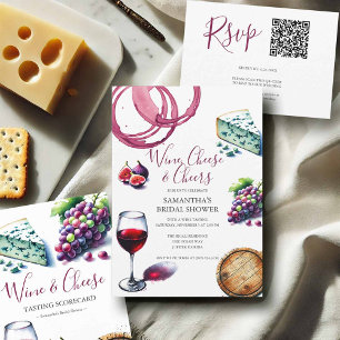 QR-code RSVP-kaarten Bourgogne RSVP Kaartje