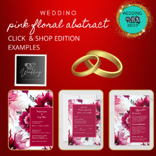 Pastel roze bloesem abstract roos bloei uitnodigin