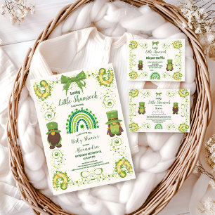 Schattigee Lucky Little Shamrock Diapper Raffle Informatiekaartje