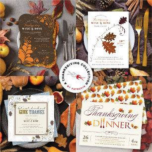 Herfst/Herfstbladeren Familie Monogram Thanksgivin Kussen