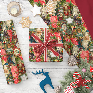 Victoriaans kerstviering satijnen lint