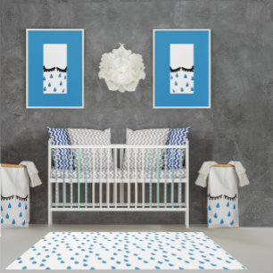 de heer Hipster Mustache  Retro Kaart