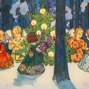 Christmas in the forest - Zdenek Guth Koffiemok