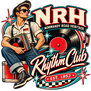 NRH Rhythm Club Vintage Rockabilly Dames T-Shirt