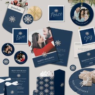 Professionele Gevouwen Corporate Holiday Kaart