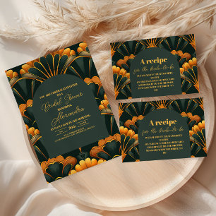 Art Deco Roaring 20s Vrijgezellenfeest Papieren Bordje