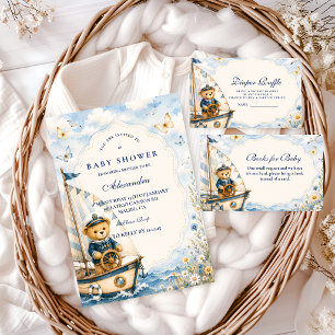 Sprookjesachtige Zeiler Beer Baby Shower Servet