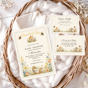 Droomouders worden bij baby shower kaart