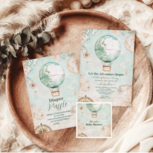 Avontuur wacht op genderneutrale boeken voor Baby Informatiekaartje