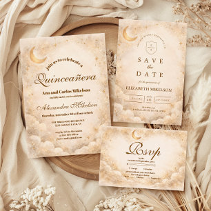 Maanlicht Elegantie Quinceañera Servet