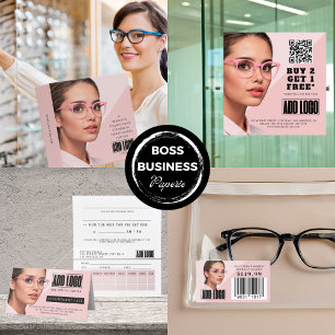 Optometrist Eyewear Zakelijke Barcode Prijs Label