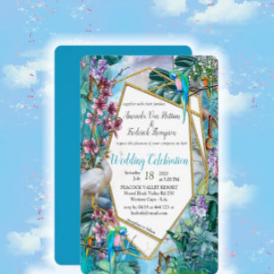 Tropisch chirurgische landschap poster