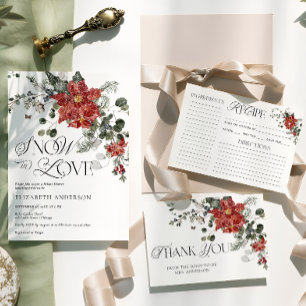 Kerst Winter Vrijgezellenfeest Recept Kaart