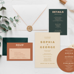 Modern Boho Jewel Earth Tone - Specificatieletekaa Kaart