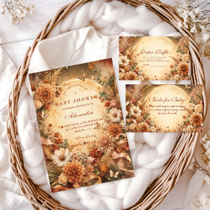 Whimsical Herfst Boho Baby Shower Servet