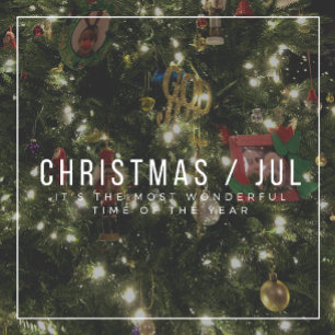 God jul! Dala Horse Magnet