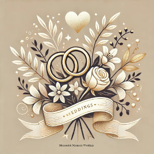 Betoverende Sterrennacht bruiloft uitnodiging