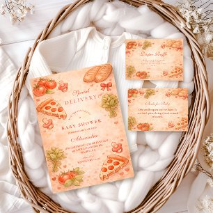 Zoete Pizza Luier Loterij Informatiekaartje